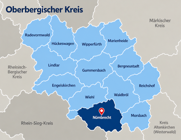 Oberbergischer Kreis mit Nümbrecht